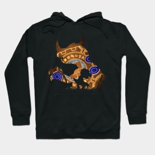 Greymon & Agumon Digi Set Silhouette Hoodie